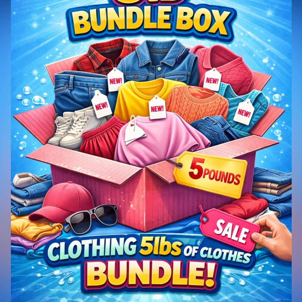FILL A BOX BUNDLE | Mixed Brands | variety of Styles & Sizes| Bulk